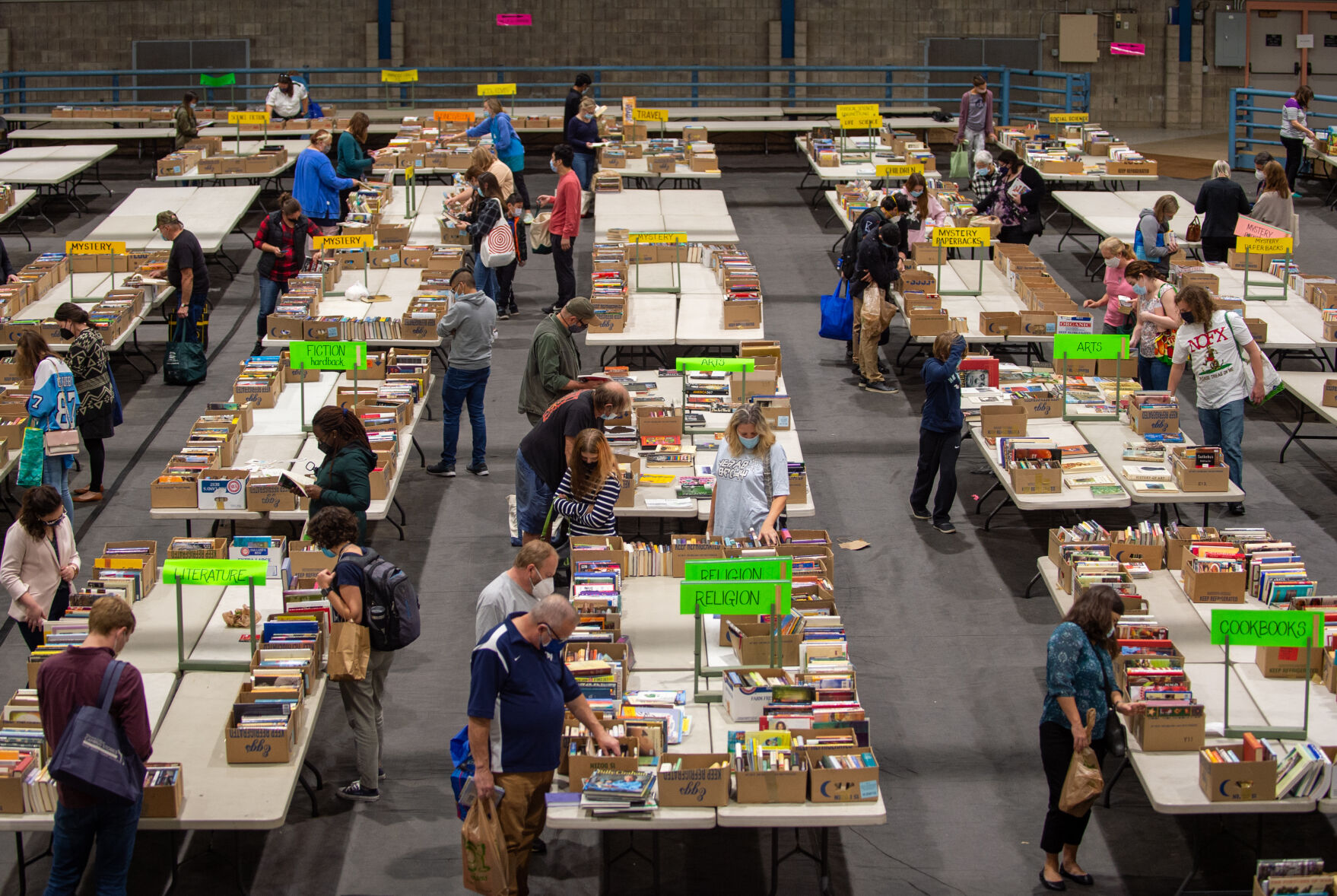AAUW used book sale